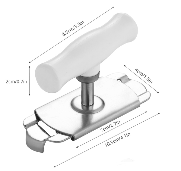 Jar Opener Kitchen Gadget Stainless Steel Lid Can Openers