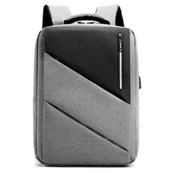 Backpack For Men Waterproof Nylon Luxury Designer Backbag Usb Charging Business Anti-Theft Black Urban Bag Laptop 15.6-Inch