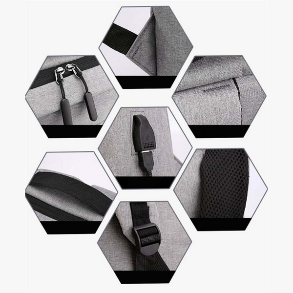 Backpack For Men Multifunctional Luxury Convenient Bag Laptop 13.3 Inch Casual Backpacks