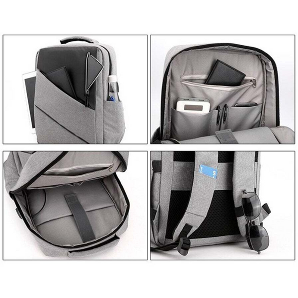 Backpack Men Waterproof Nylon Luxury Designer Backbag Usb Charging Business Backpacks