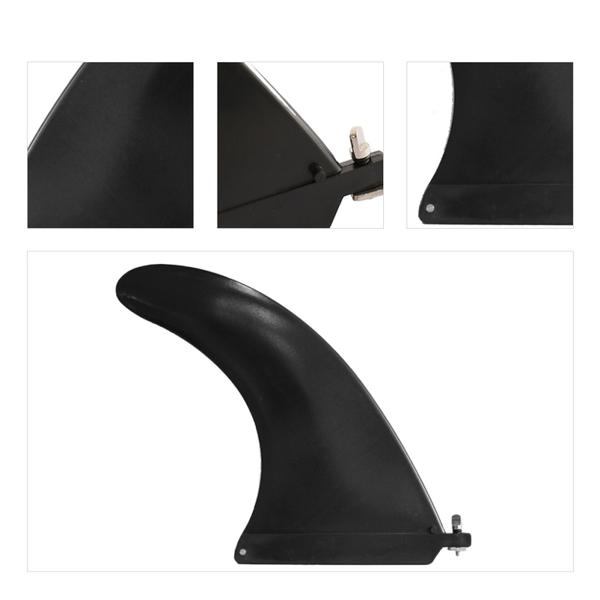 Surf Board Tail Rudder Water Fin Simple Surfboard Paddle Accessories Black Paddleboard Fins