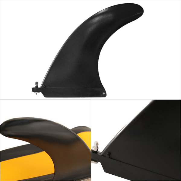 Surf Board Tail Rudder Water Fin Simple Surfboard Paddle Accessories Black Paddleboard Fins