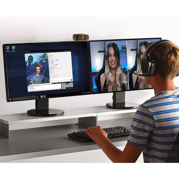 Usb 2.0 Computer Camera Live Webcam Hd 720P With Microphone For Work Study At Webcams