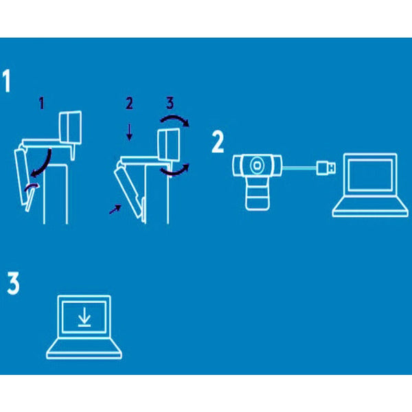 Usb 2.0 Computer Camera Live Webcam Hd 720P With Microphone For Work Study At Webcams