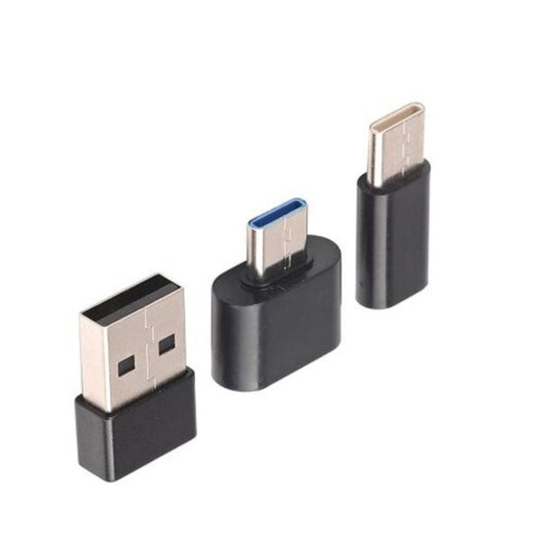 Usb 2.0 Female To 3.1 Type C Male Converter Black Cables & Adapters