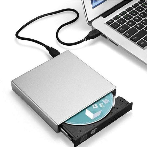 Car Dvd Players Usb 2.0 Portable Ultra Slim External Slot In Rw Cd Rom Drive Writer Rewriter Burner For Pc