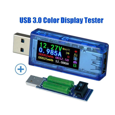 Handbags Totes Usb 3.0 Power Meter Tester Load Digital Multimeter Current Voltage Detector Voltage Detectors