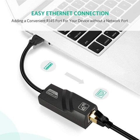 Network Cards Adapters Usb 3.0 To Ethernet Driver Free 10 / 100 1000 Mbps Rj45 Lan Wired Gigabit For Windows 8.1 7 Xp Linux Mac Os Chrome