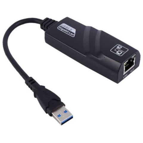Usb 3.0 To Rj45 Ethernet Lan Network Adapter 1000Mbps Black Usb Cables Hubs & Adapters