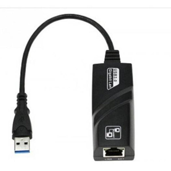 Usb 3.0 To Rj45 Ethernet Lan Network Adapter 1000Mbps Black Usb Cables Hubs & Adapters