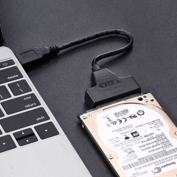 Usb 3.0 To Sata Iii Adapter Converter Cable For 2.5 Inch Ssd Hdd Black Drive Cables & Adapters