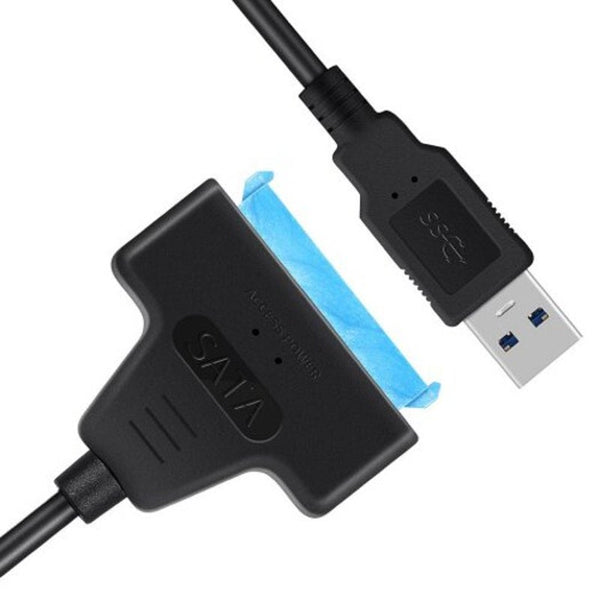 Usb 3.0 To Sata Iii Adapter Converter Cable For 2.5 Inch Ssd Hdd Black Drive Cables & Adapters