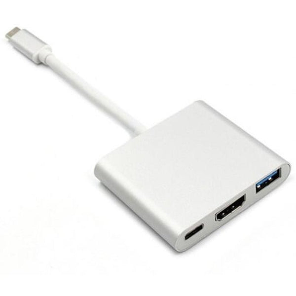 3 In 1 Type C To Hdmi Compatible Usb 3.0 Charging Adapter Usb C 3.1 Hub Usb Cables Hubs & Adapters