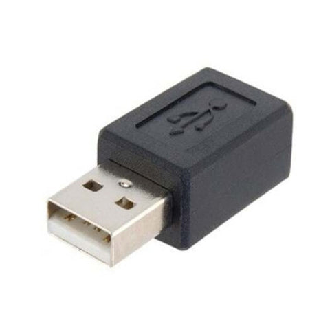 Usb A Male To Micro Female Adapter Black