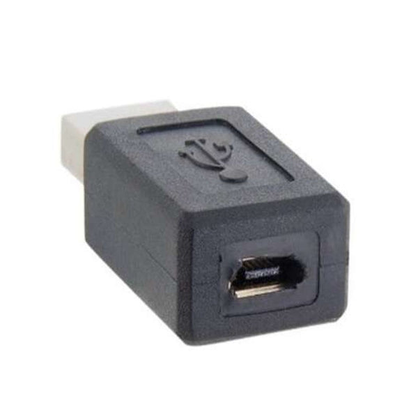 Usb A Male To Micro Female Adapter Black