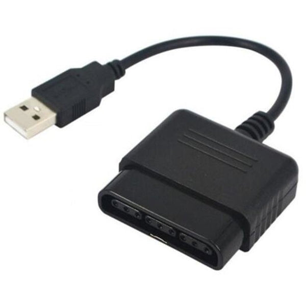 Usb Adapter Converter For Ps2 To Ps3 Controller Black