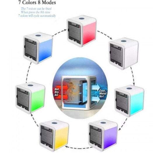 Humidifier Portable Cooling Night Light Conditioner Air Purifiers