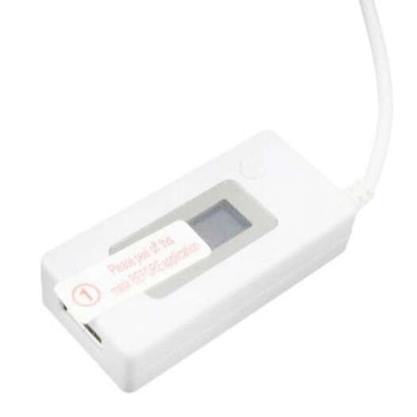 Usb Ammeter Voltmeter Charging Capacity Tester Detector White Voltmeters