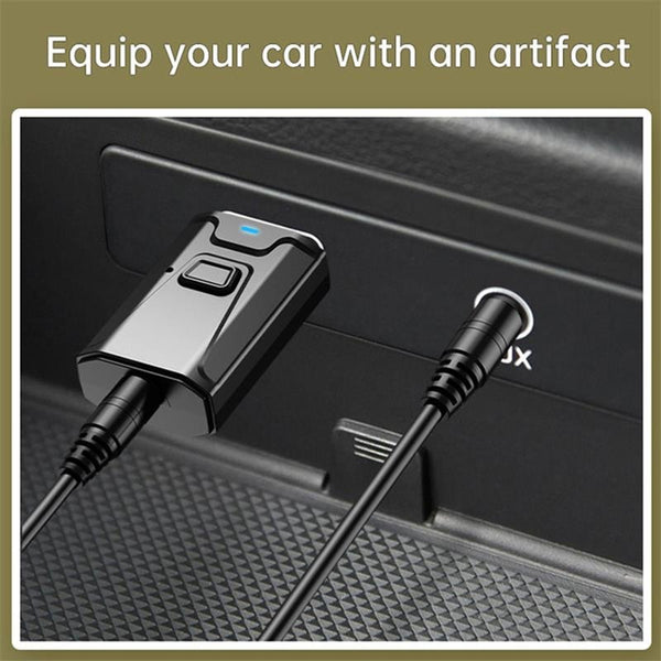 Usb Bluetooth 5.0 Transmitter Receiver Mic 3 In 1 Edr Adapter Dongle 3.5Mm Aux For Tv Pc Headphones Home Stereo Car Hifi Audio