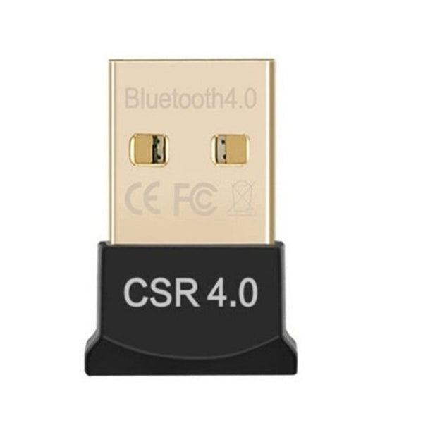 Usb Bluetooth Adapter 4.0 For Windows 10 / 8.1 Black