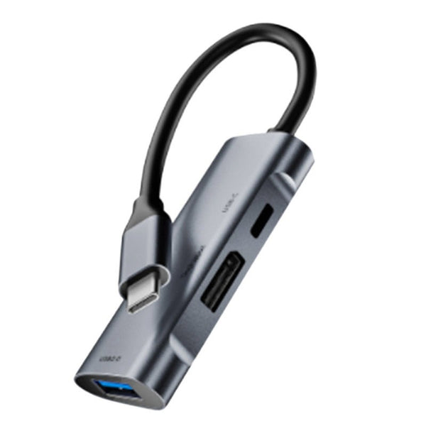 Usb C Hub Type Docking Station 3 In 1 4K 60Hz Display Port Pd 60W 2.0 Usb Cables Hubs & Adapters
