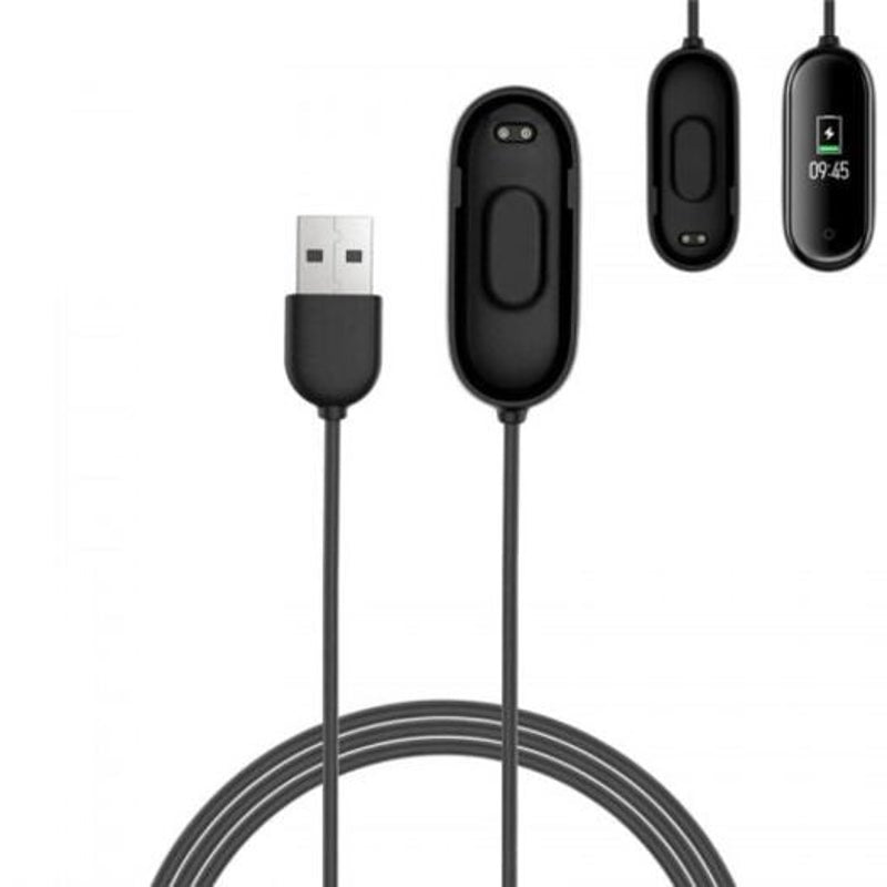 Usb Charger For Xiaomi Mi Band 4 Smart Bracelet Black Chargers & Docking Stations