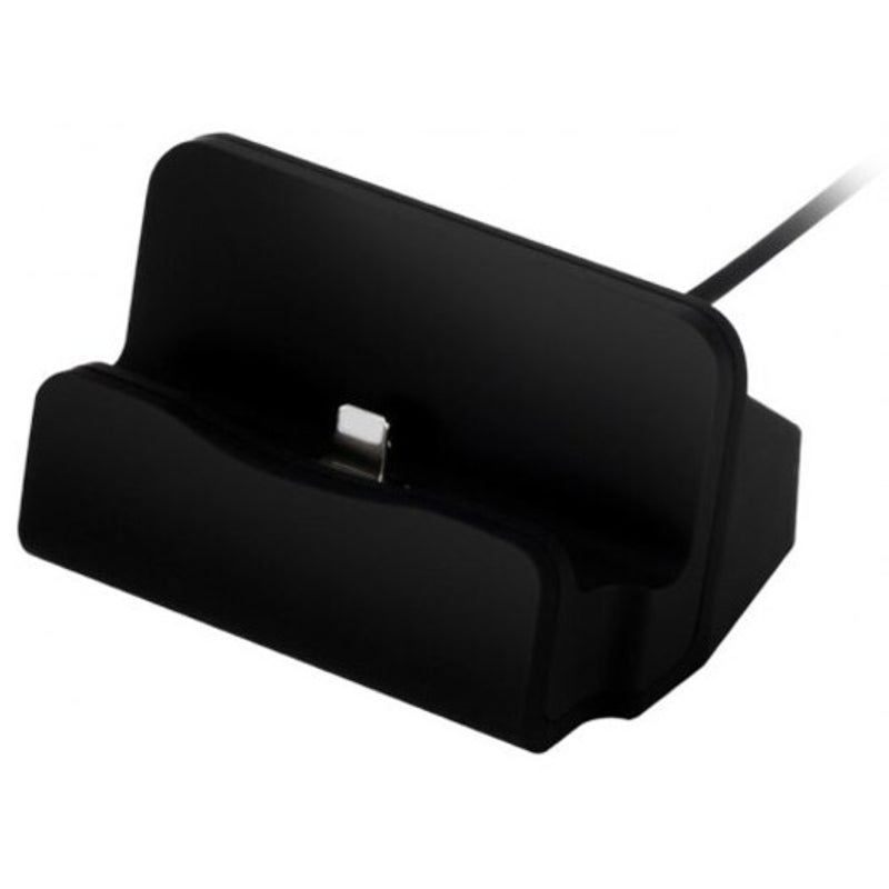 Usb Charging Data Sync Dock Holder Stand For Iphone 8 Pin Device Black Chargers & Cradles