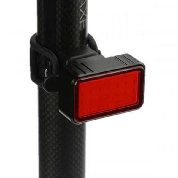 Usb Charging Intelligent Induction Brake Bicycle Riding Taillights Black