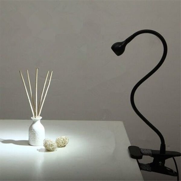 Usb Computer Reading Led Clip Lamp Black Warm Light Reading Lights