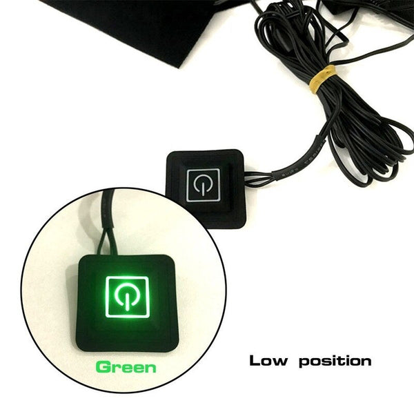 Usb Electric Carbon Fiber Heated Film 3 Gear Temperature Control Switch Down Coat Clothes Heating Pad With Abdominal Machines