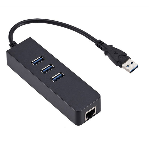 Usb Gigabit Ethernet Adapter 3 Ports 3.0 Hub To Rj45 Lan Network Card For Macbook Desktop Usb Cables Hubs & Adapters