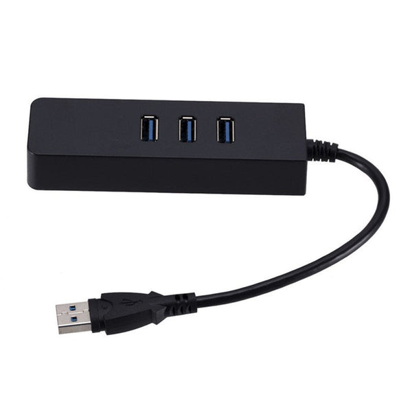 Usb Gigabit Ethernet Adapter 3 Ports 3.0 Hub To Rj45 Lan Network Card For Macbook Desktop Usb Cables Hubs & Adapters