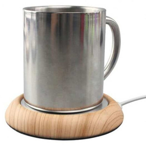 Usb Heating Coaster Coffee Warm Tan Coasters