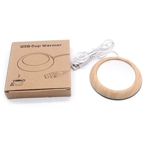 Usb Heating Coaster Coffee Warm Tan Coasters