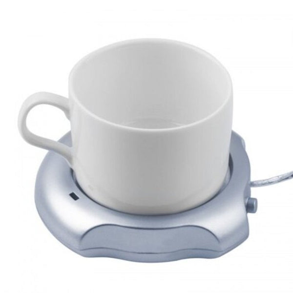 Usb Insulation Cup Pad Coffee Mug Multi Use Silver