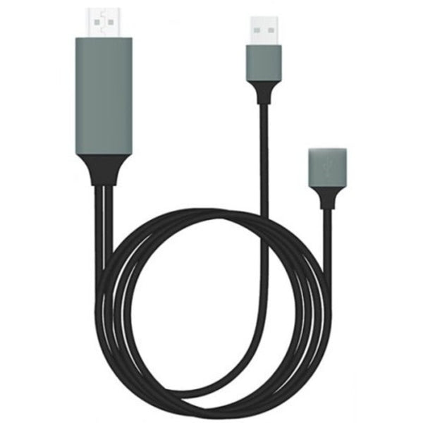 Usb Male Female To Hdmi Adapter Cable 1M Red Cables & Adapters