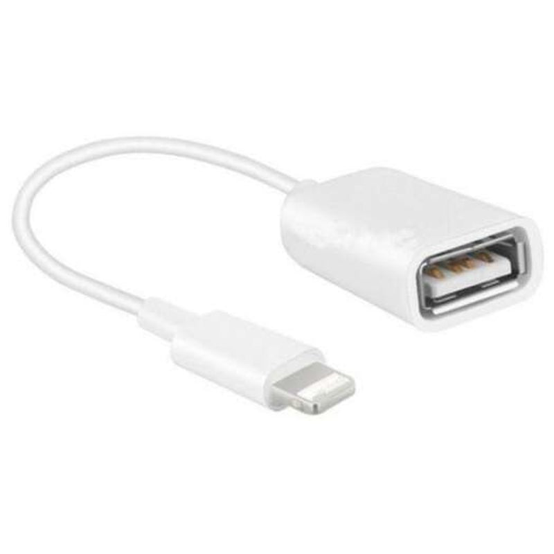 Usb Adapter Cable For Iphone / Ipad Tablet Mini White Cables & Adapters