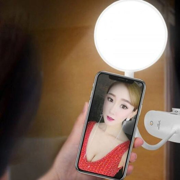 Usb Rechargeable Clip Led Table Lamp Dimmable Touch White Reading Lights