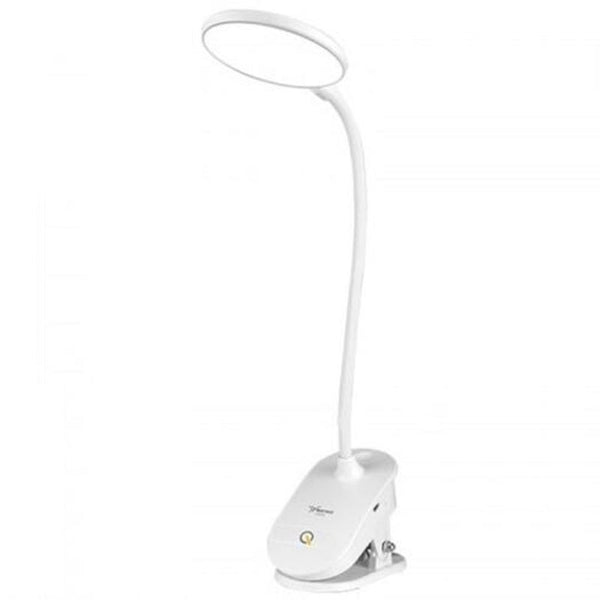 Usb Rechargeable Clip Led Table Lamp Dimmable Touch White Reading Lights