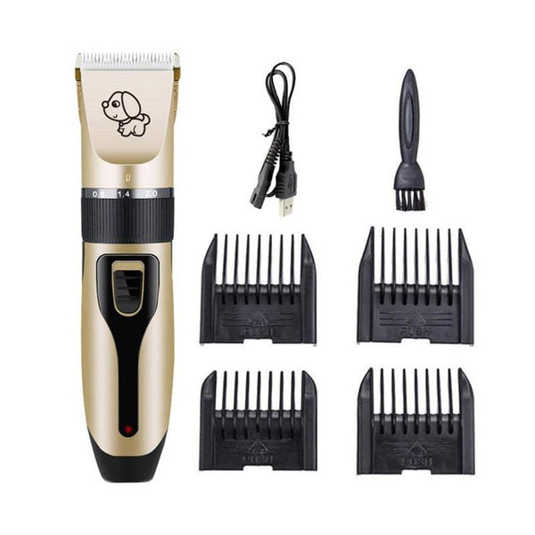 Pet Shearing Clipping Usb Rechargeable Kit Electric Clipper Comb Set Hair Trimmer Dog Grooming