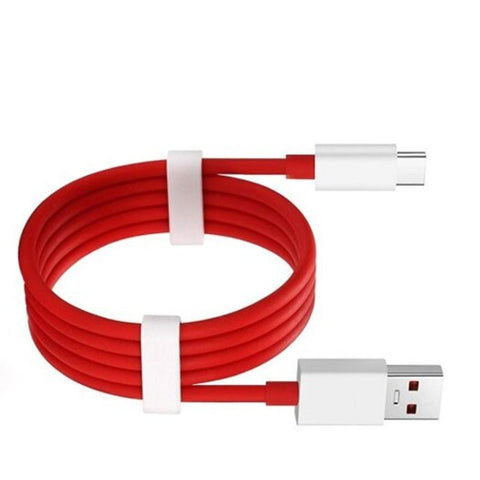 Usb Type C Fast Charging Cable For Oneplus 6 / 5 Xiaomi Mi 8 A2 F1 Red