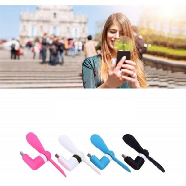 Usb Type C Light Weight Mini Air Fan Deep Pink Portable Fans