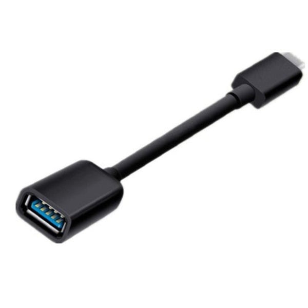Usb Type C Male Connector To A Female Cable For Chromebook Macbook And Phone Black