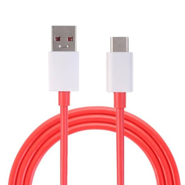 Usb Type C Super Charge Cable For Oneplus 7 Pro / 6T 5T2pcs Red Cables & Adapters