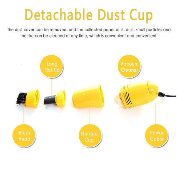 Usb Vacuum Cleaner Mini Computer Keyboard Brush Cleaning Kit Tool Remove Dust For Laptop Pc Cleaning Equipment & Kits