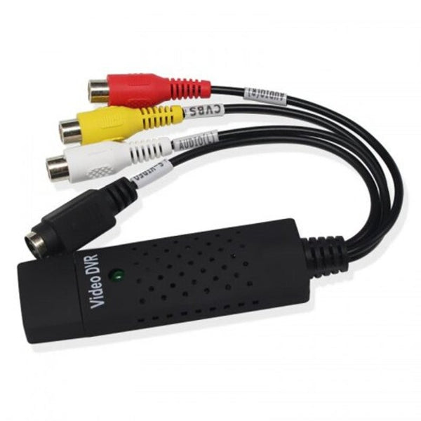 Usb Video Capture Adapter Vhs To Dvd Hdd Tv Card Black Video Capture & Tv Tuner Cards
