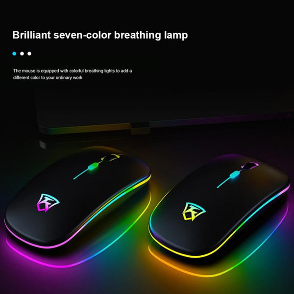 Usb Wireless Mouse 1600Dpi Optical Computer 2.4Ghz Ergonomic Mice For Laptop Pc Sound Silent Office Mice Trackballs & Touchpads