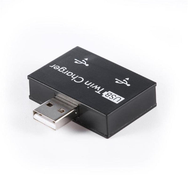 Usb2.0 Male To Twin Charger Dual Port Splitter Hub Adapter Converter Charging Wire Plug For Laptop Pc Usb Cables Hubs & Adapters