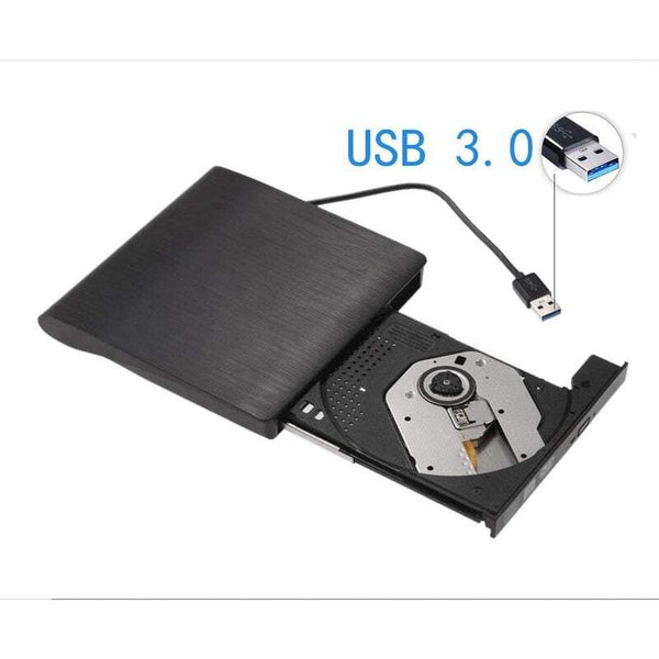 External Cd Dvd Drives Usb 3.0 Portable Rw Burner Writer Rewriter Slim / Rom For Laptop Desktop Pc Windows Xp Vista 7 8 10 Linux Os Apple Mac