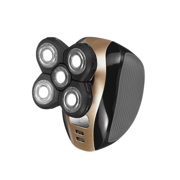 Usb 5 In 1 4D Rotary Electric Shaver Rechargeable Bald Head Beard Trimmer Clippers & Trimmers